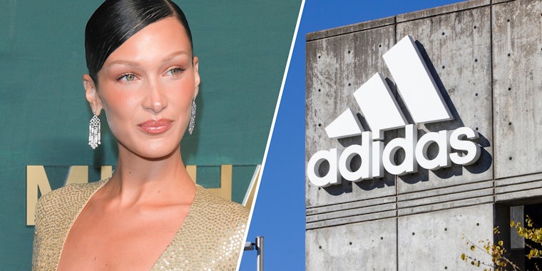 Adidas under fire for collaboration with Bella Hadid
