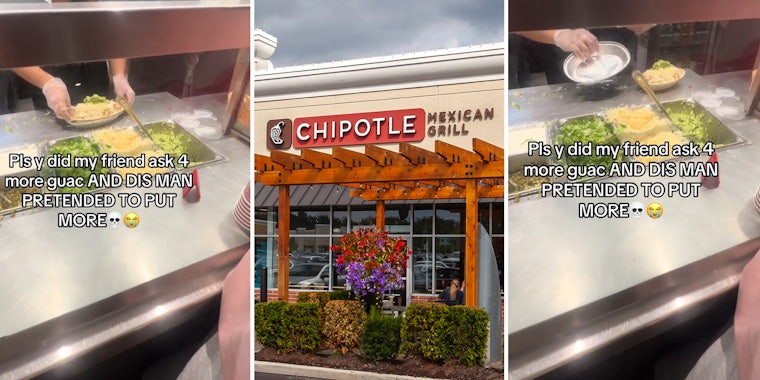 Customer says Chipotle worker pretended to give her more guacamole when she asked for extra