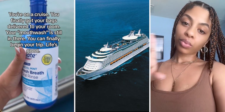 Woman uses Walmart’s Equate mouthwash as hack to getting alcohol on cruise ship