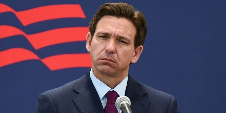 DeSantis Heckled