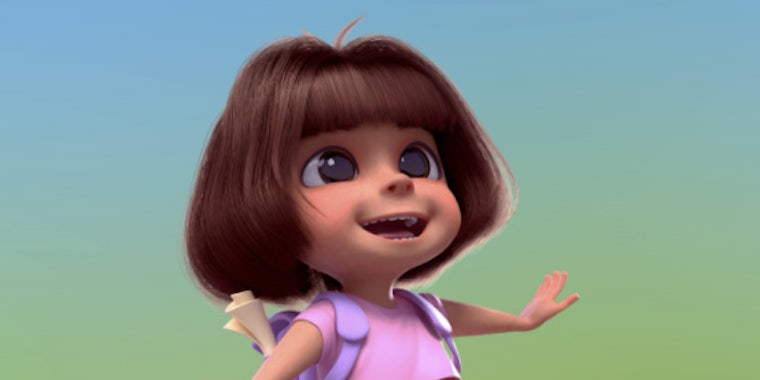 dora fan art twitter trending