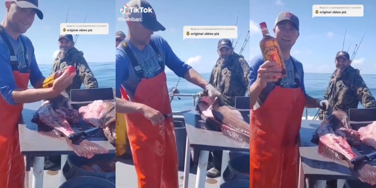 fisherman finds fireball in fish