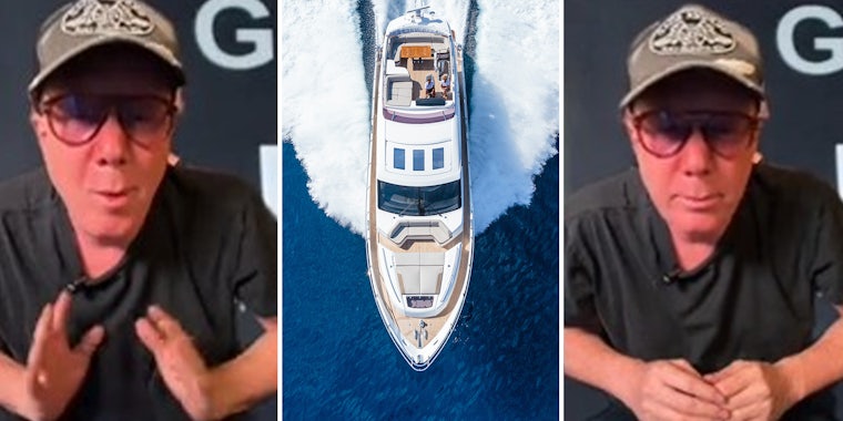 Man warns against chipping in for gas on a boat