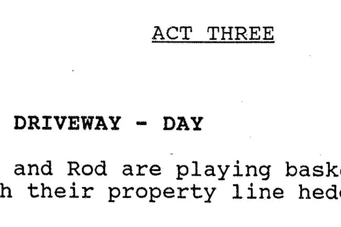 Script from The Simpsons episode 'Homer Loves Flanders.'