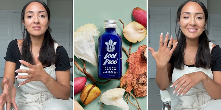 Woman warns against 'alcohol alternative' Feel Free after addiction experience