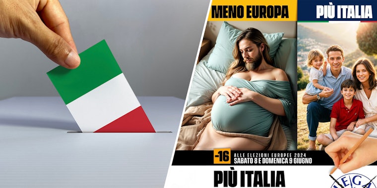 ai used be far right in italian elections