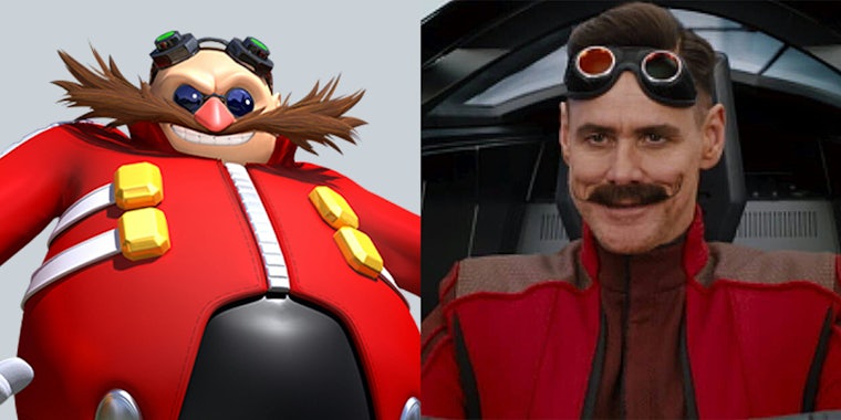 jim carrey dr robotnik