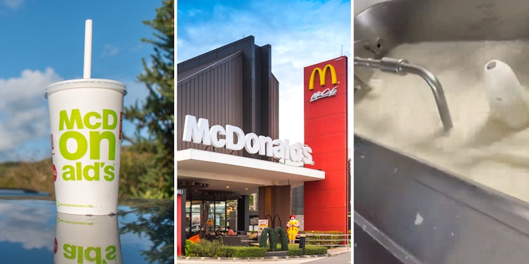 McDonald’s worker says they were forced to put expired milk into milkshake machine