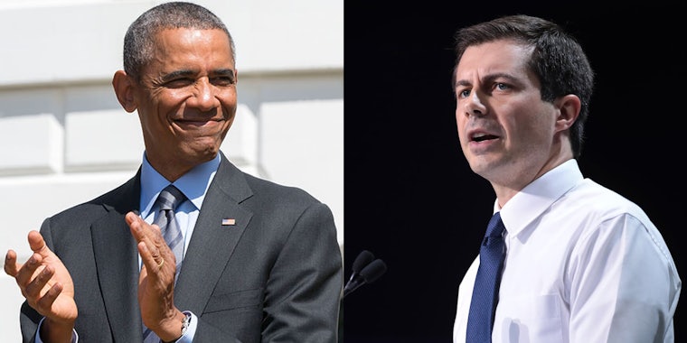 Pete Buttigieg Barack Obama Voice