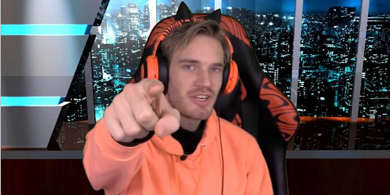 PewDiePie donates ADL YouTube