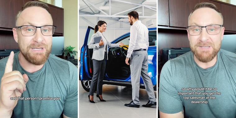 Car buying expert says the car salesperson you get matters
