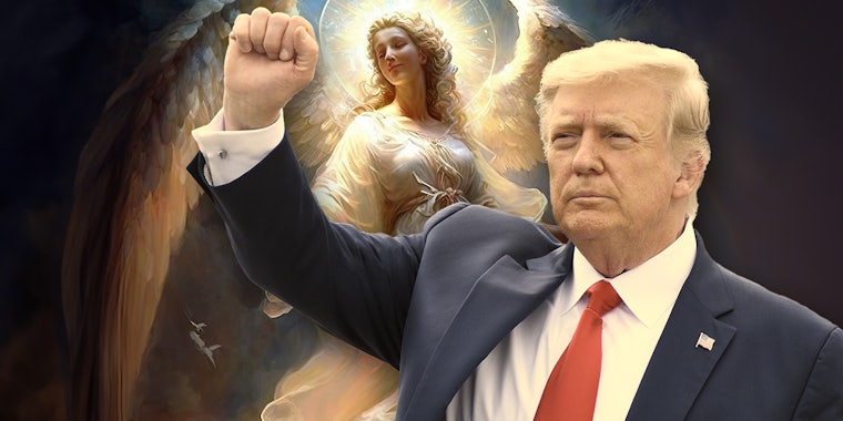 Grazed unfazed and AI Art, Truth Social fills with tributes to 'J13' after Trump assassination attempt