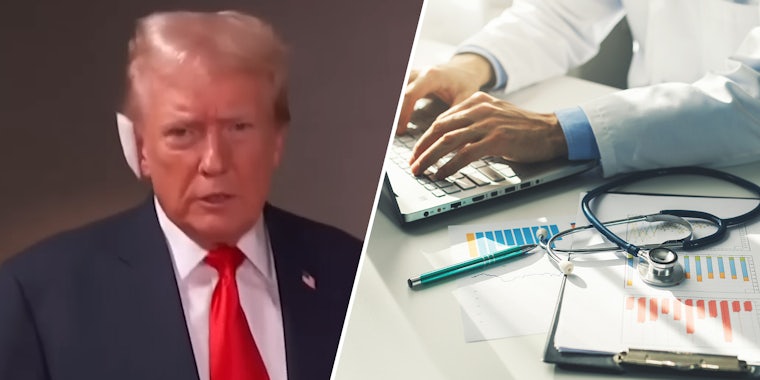 Did Trump's medical report leak after assassination attempt?
