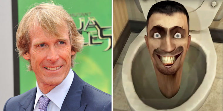 michael bay skibidi toilet