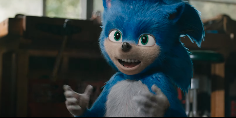 Sonic hedgehog teeth