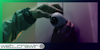 A person installing a video security camera. The Daily Dot newsletter web_crawlr logo is in the bottom left corner.